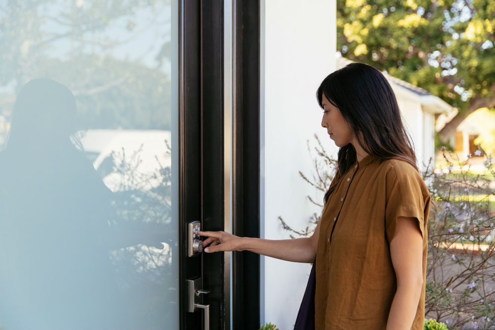 smart locks vivint smart home