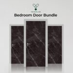 Yew Bedroom Door Bundle (Solid- 3in1)
