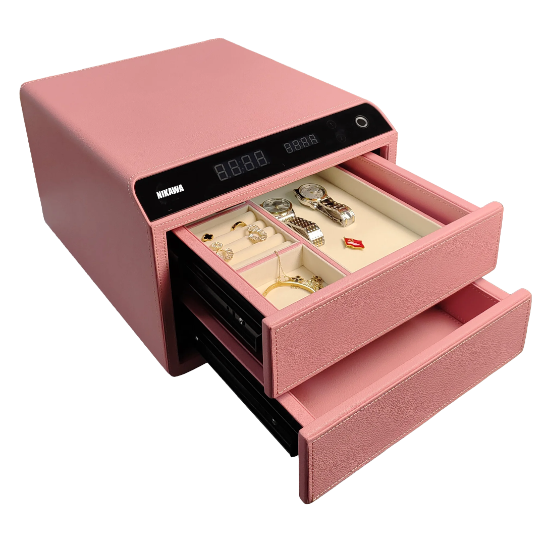 NIKAWA Feramo Leather Smart Safe box 1-5