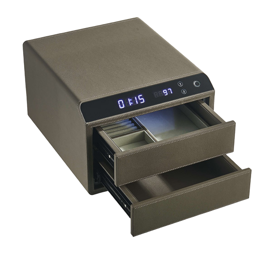 NIKAWA Feramo Leather Smart Safe box 1-3