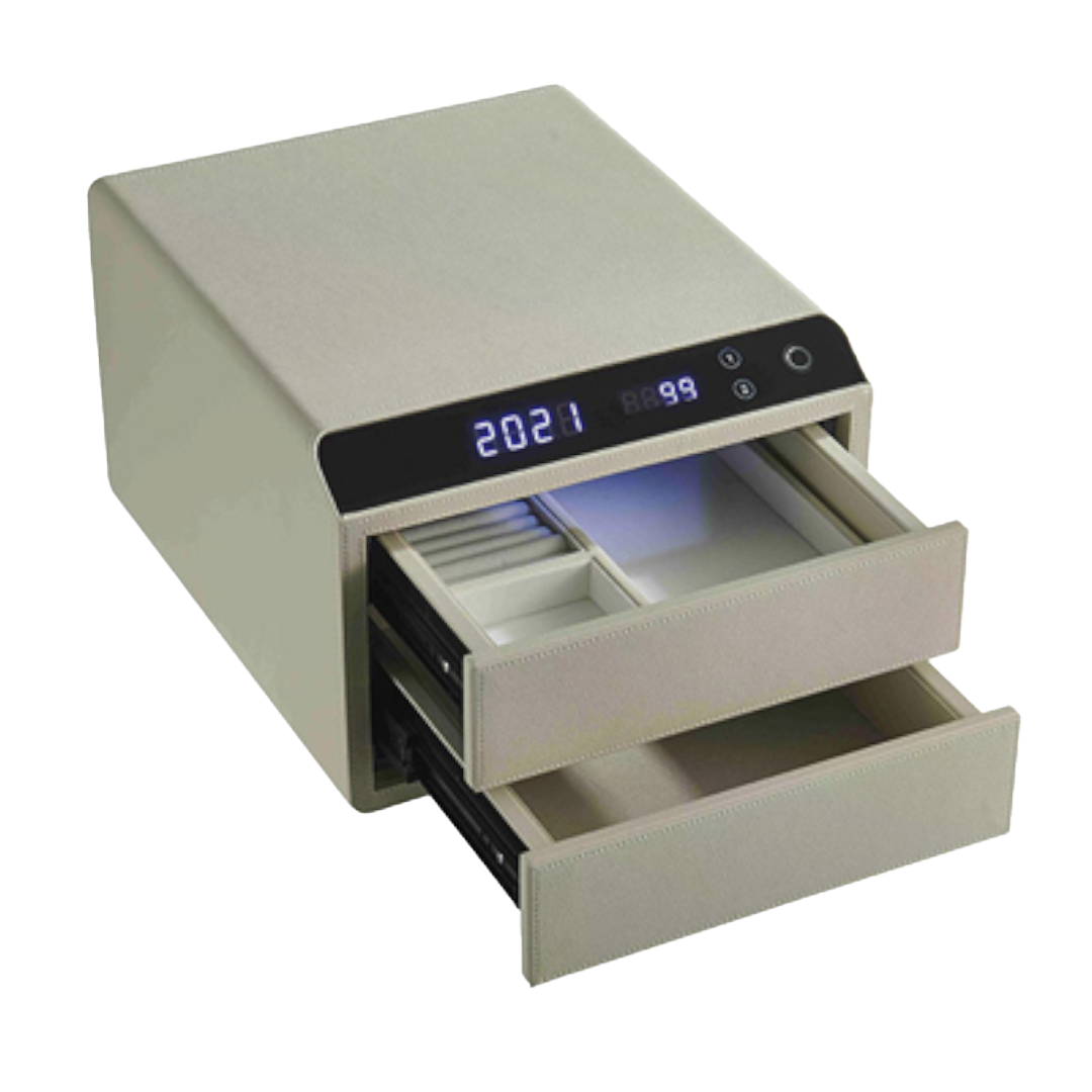 NIKAWA Feramo Leather Smart Safe box 1